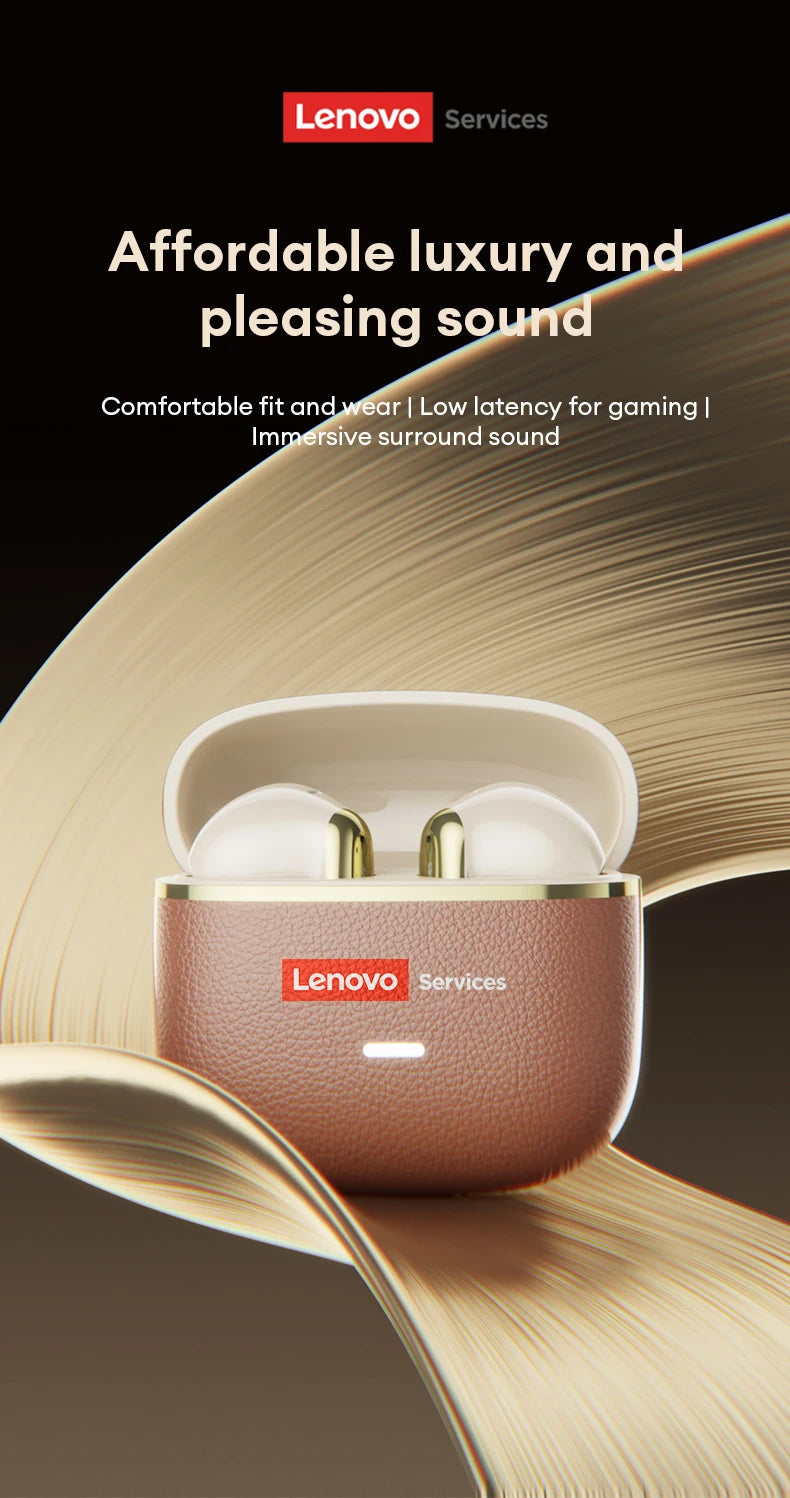 Lenovo LE230 Wireless Bluetooth 6.0 Earphones In-Ear High Sports Headphones Long Endurance Gaming Esports Earbuds 2026 New Model