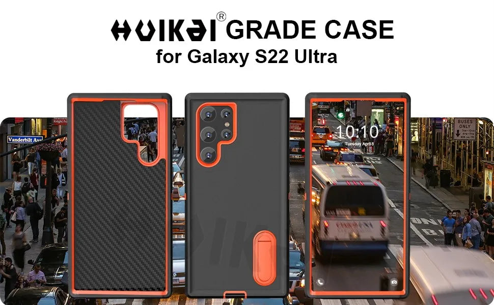 Case For Samsung Galaxy S26 Ultra S25 Edge S24 S23 S22 Heavy Anti-Scratch Rugged Protective Kickstand Full Body Shockproof Cover