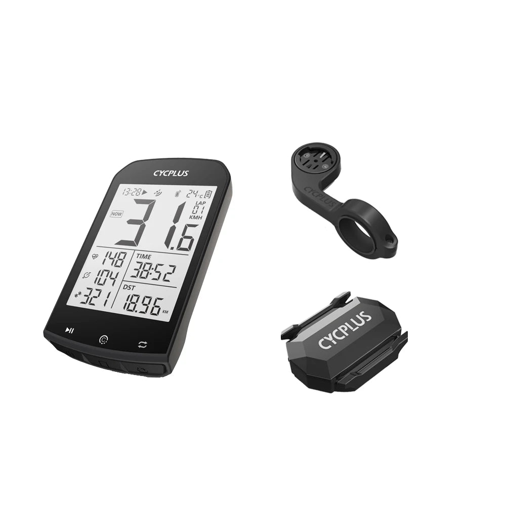 CYCPLUS M1+Z1 Cycling GPS Wireless Bike Computer With BLE 5.0/ANT+ with 2.9