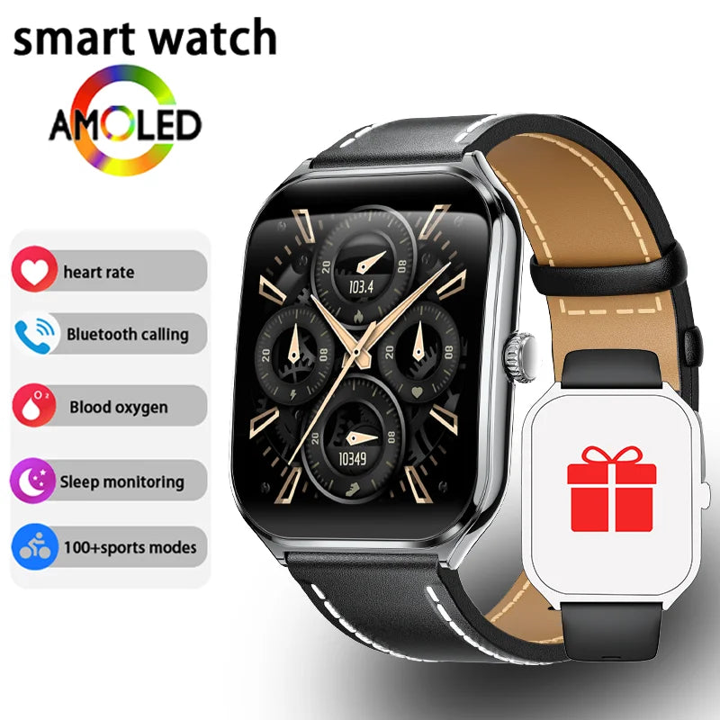 New Ultra Thin Smart Watch men 1.96