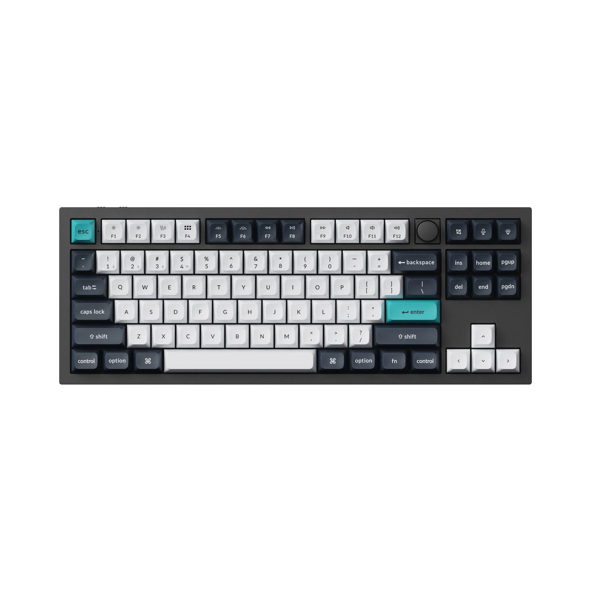 Keychron Q3 Max QMK/VIA Wireless Custom Mechanical Keyboard for Mac Windows Linux Gateron Jupiter Switch - WinSupport Tech