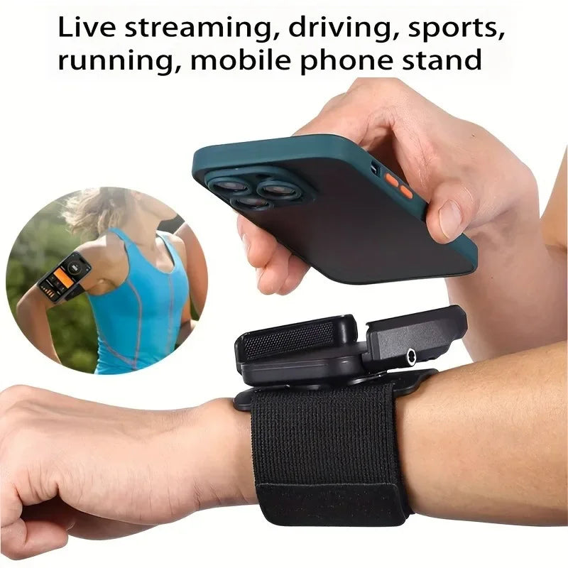 Running Sport Armbands Phone Holder For iPhone 16 15 14 13 12 Pro Max 14 Plus Samsung S24 Ultra Xiaomi Arm Band Bracket GPS Clip
