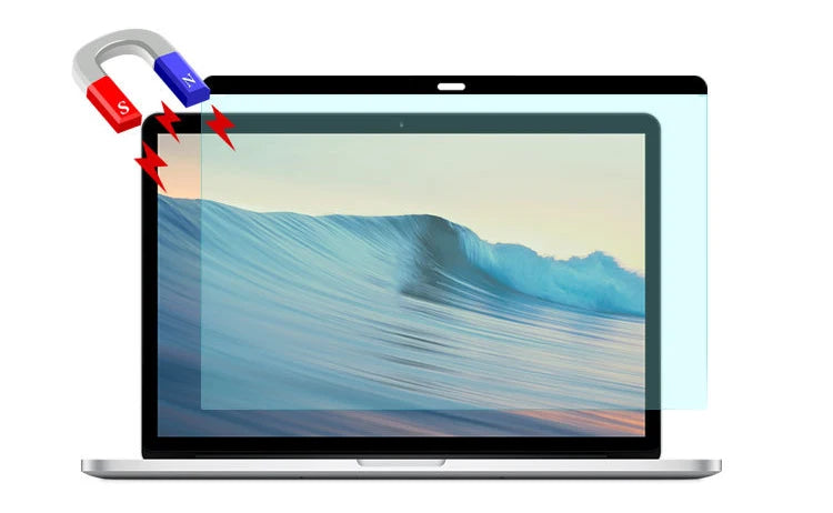 Anti-blue light Magnetic Screen Protector For Macbook Air 13 A2337 A2681 M1 M2 2020 2022 Pro 14 15 16 11 Matte Film Anti-Glare