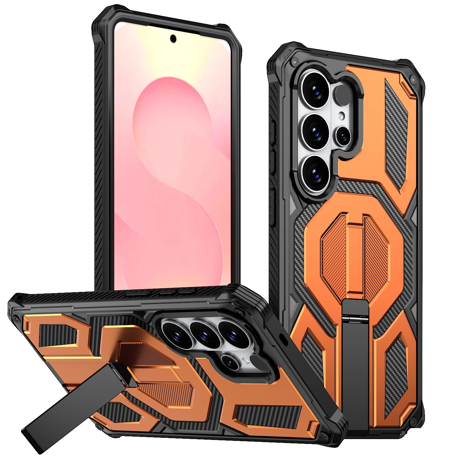 Magnetic Case For Samsung Galaxy S26 Ultra S25 S24 Military Grade Protectio Shockproof Heavy Shock Absorption Protective Covers