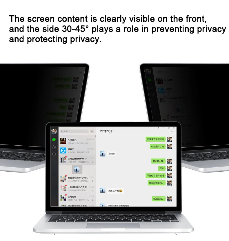 Laptop Privacy Screen Protector For Lenovo Xiaomi Dell HP PC Notebook 11-17 inch Anti-spy Filter Film Anti-glare Anti Blue Lihgt