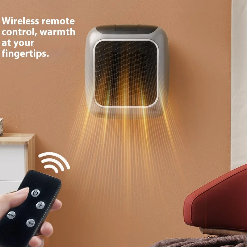 Portable Heater Electric Fan Heater Winter heater Small warm air blower For Home Bedroom Office Desktop Warmer Machine
