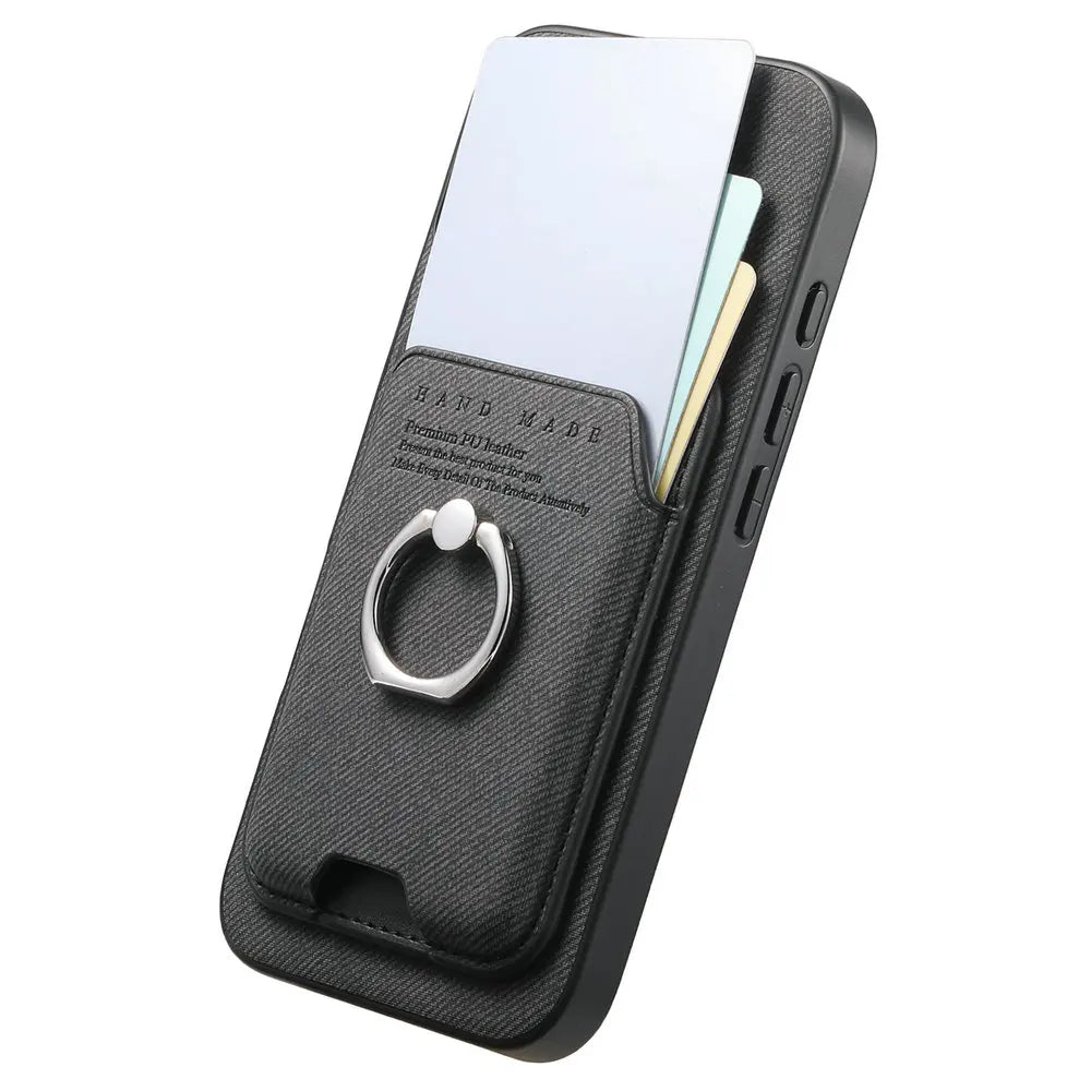For Samsung Galaxy S26 Ultra S25 S24 S23 S22 S21 Plus 5G Luxury Case 2IN1 Leather Card Coque Samsung S25 Edge 24 FE Magnet Funda
