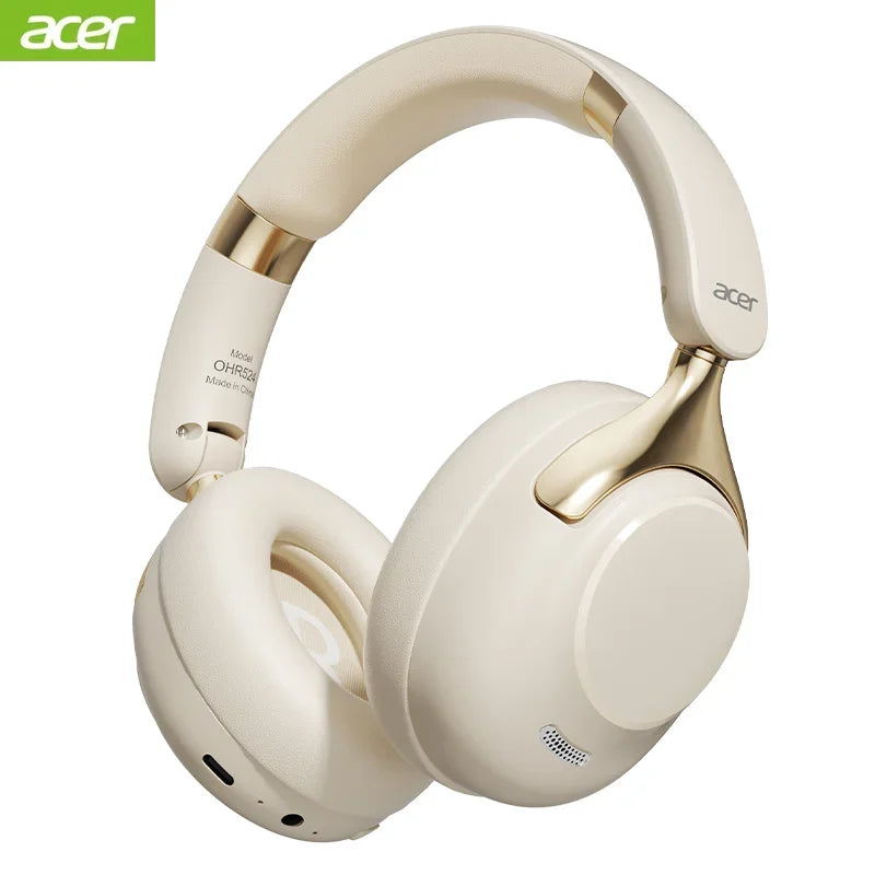 Acer ANC Wireless Bluetooth Headphones OHR524 360° Surround Sound Headsets Gamer Sports Earphones Noise Reduction with HD Mic