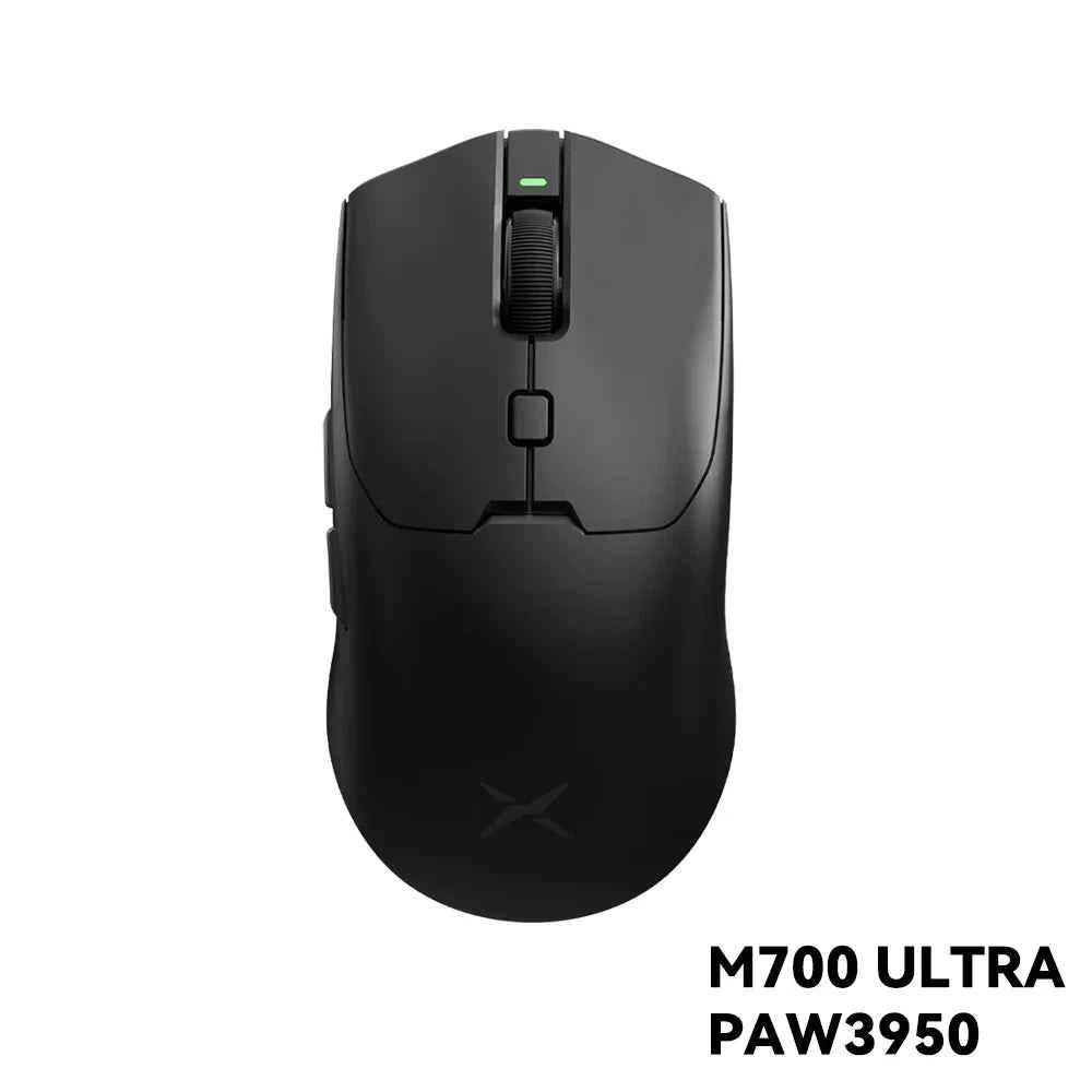 Delux M700 Ultra 8K Wireless Gaming Mouse PAW3950 30000DPI 59g Lightweight 8K Polling Rate TTC Gold Encoder for PC Laptop Gamer