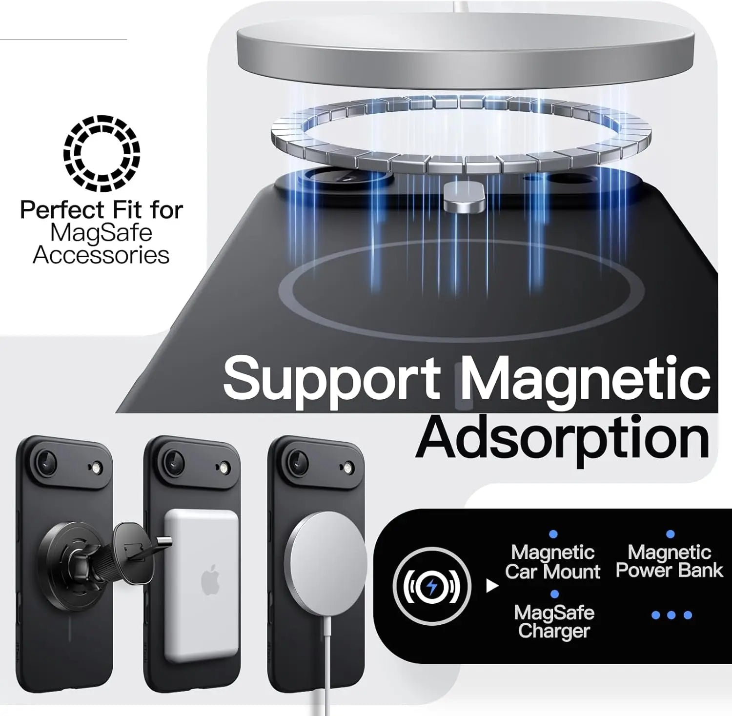 Ultra-Thin Magnetic Case for iPhone Air 6.5