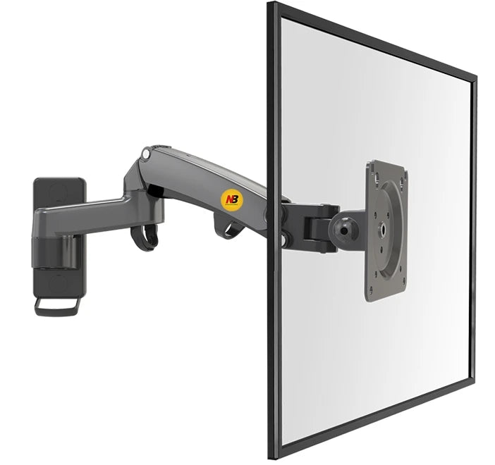 New NB F150 Gas Spring 17-35 inch LED TV Wall Mount Monitor Holder Ergonomic Mount Arm Max. VESA 100*100mm Loading 3-12kgs