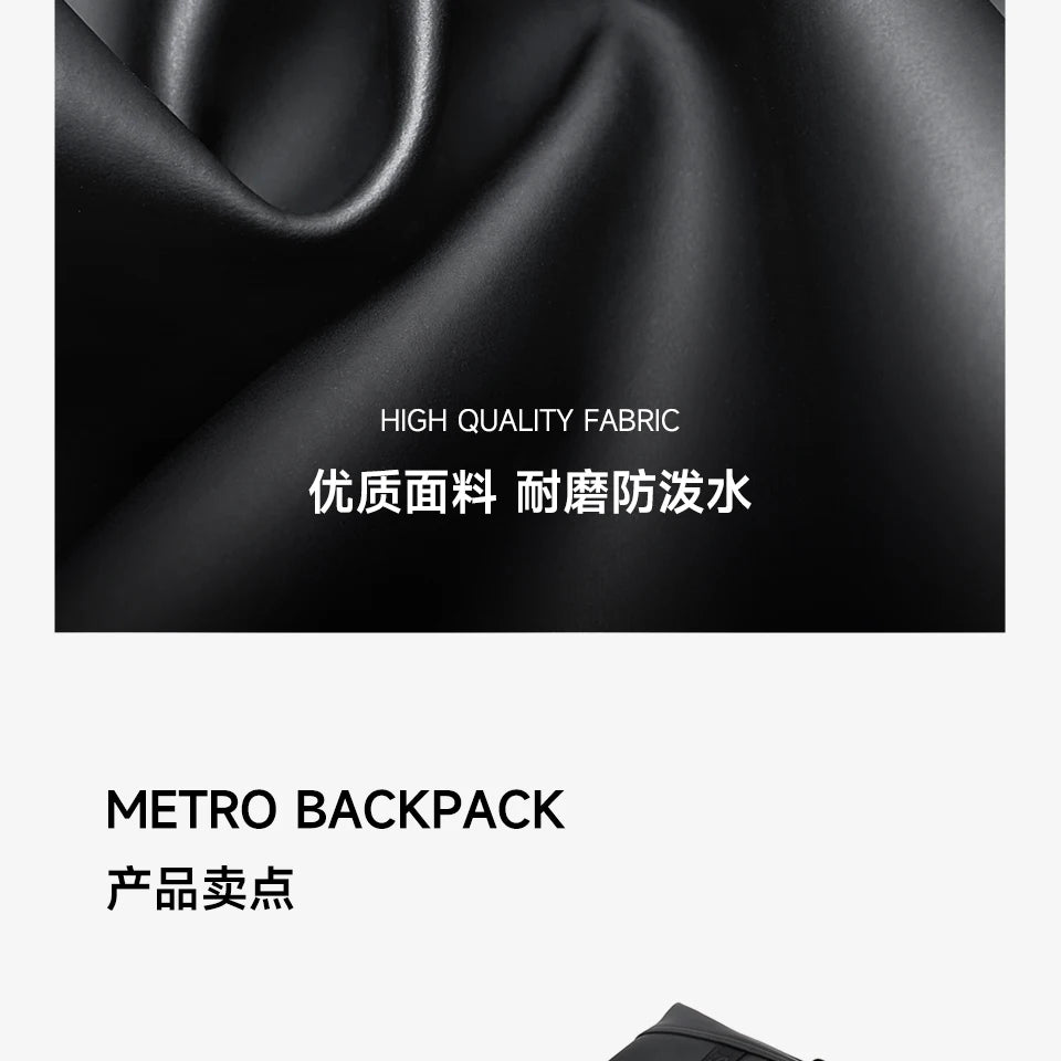 Septwolves Black Men Black Leather Backpack PU Large Capacity Best  Laptop Computer Backpack 15 Inch Travel Backpack Daily Use