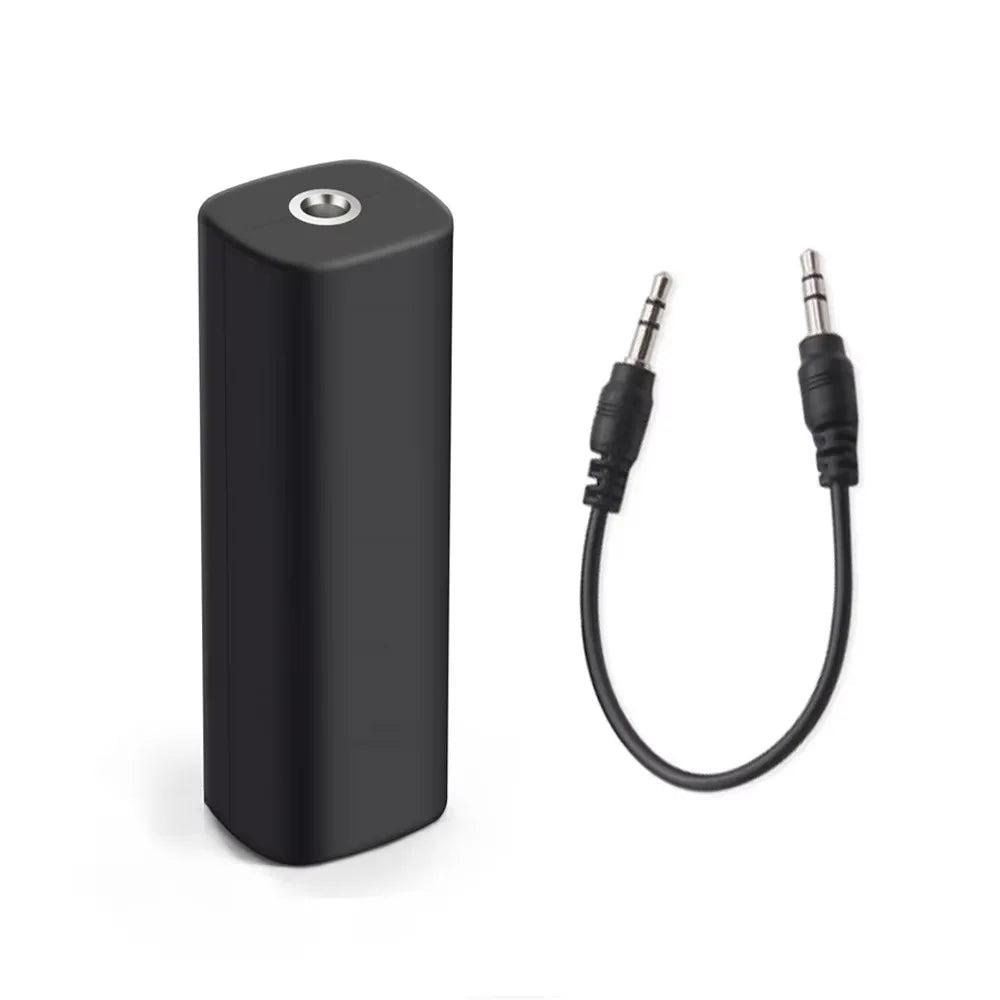 3.5mm AUX Audio Anti-interference Ground Loop Noise Filter Lsolator Eliminate Cancelling For Home Stereo Car Audio System