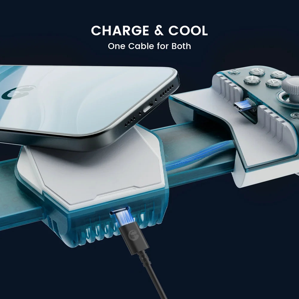 GameSir X3 Pro Gamepad Mobile Phone Controller with Cooling Fan for Cloud Gaming Xbox Game Pass, STADIA, XCloud, GeForce Now