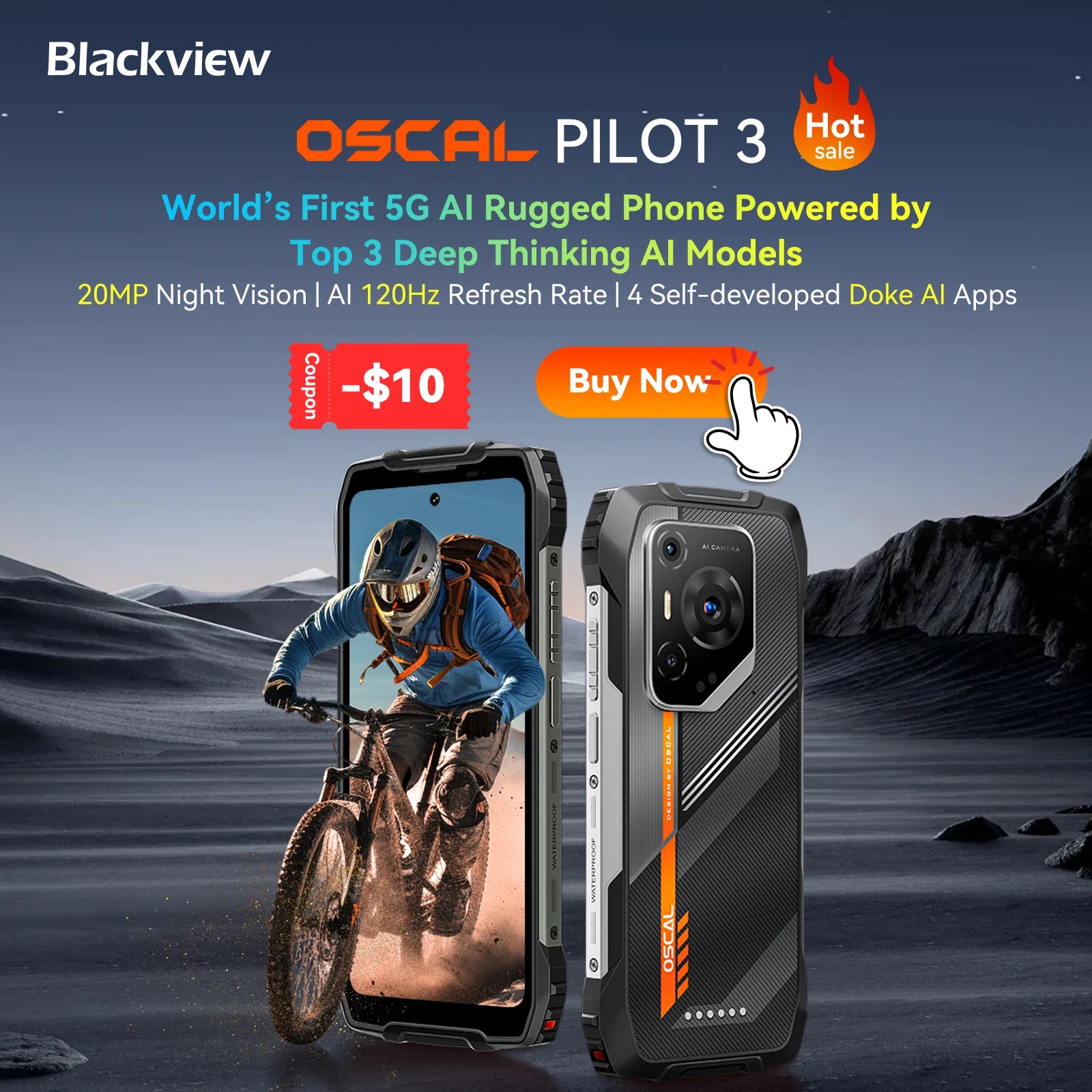New Blackview W90 Pro GPS Smart Watch 1.43