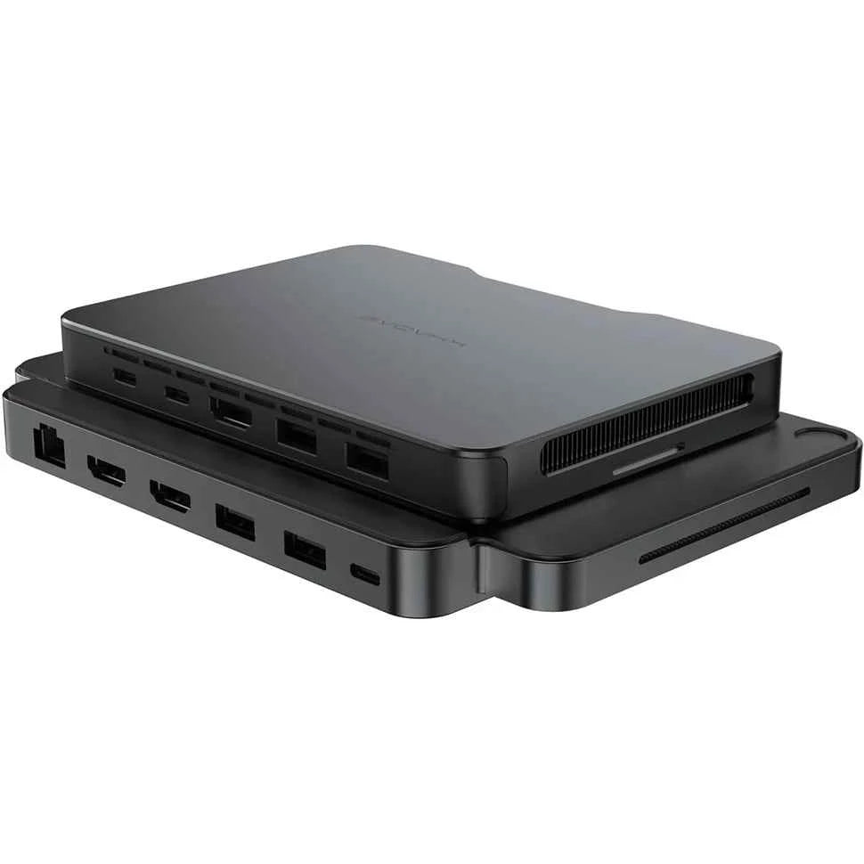 Khadas Dock Multi I/O Expansion Ports Hub with High-Speed Mind Link for Khadas Mind Mini PC and Audio  Adjustment& Fingerprint