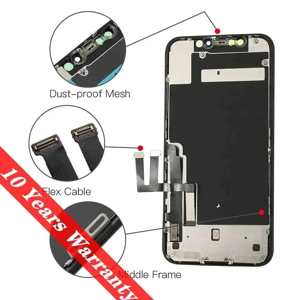 PINZHENG High Quality Screen INCELL LCD OLED For iPhone 14 Pro 15 Plus 13 Pro Max Display For iPhone Replacement With Tools