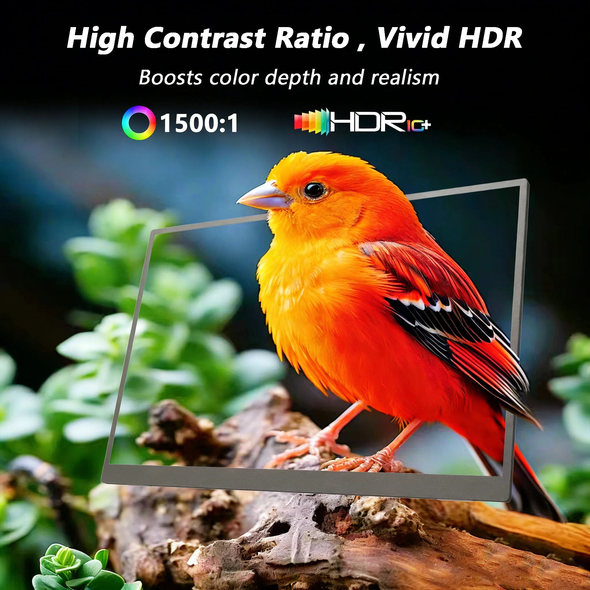 14.2 Inch Portable Touch Monitor QHD 2.5K IPS Secondary Screen Extend Display For Laptops Desktops Computer PS4/5 Gaming Monitor
