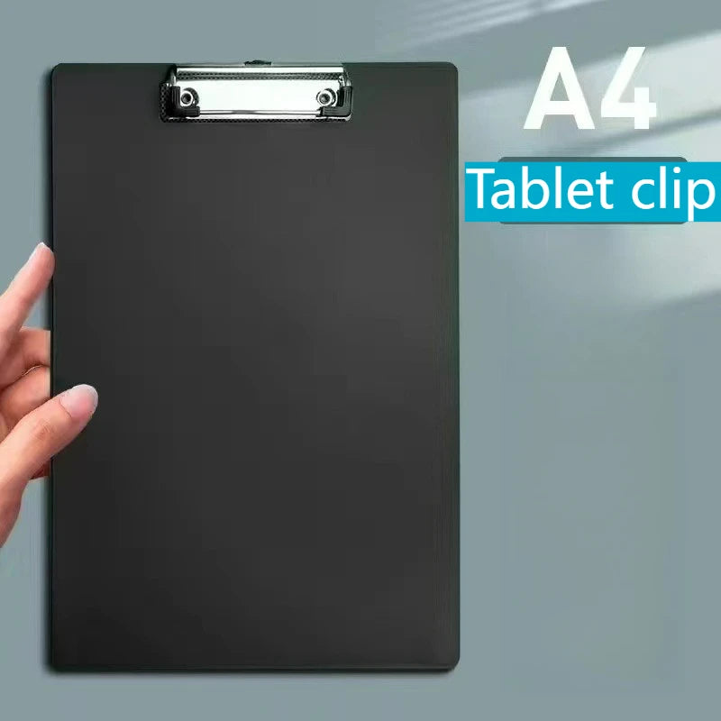 1pc of A4 Clipboard with a Plastic Backing, Suitable for Writing, Holding Documents, Invoices, And Menus