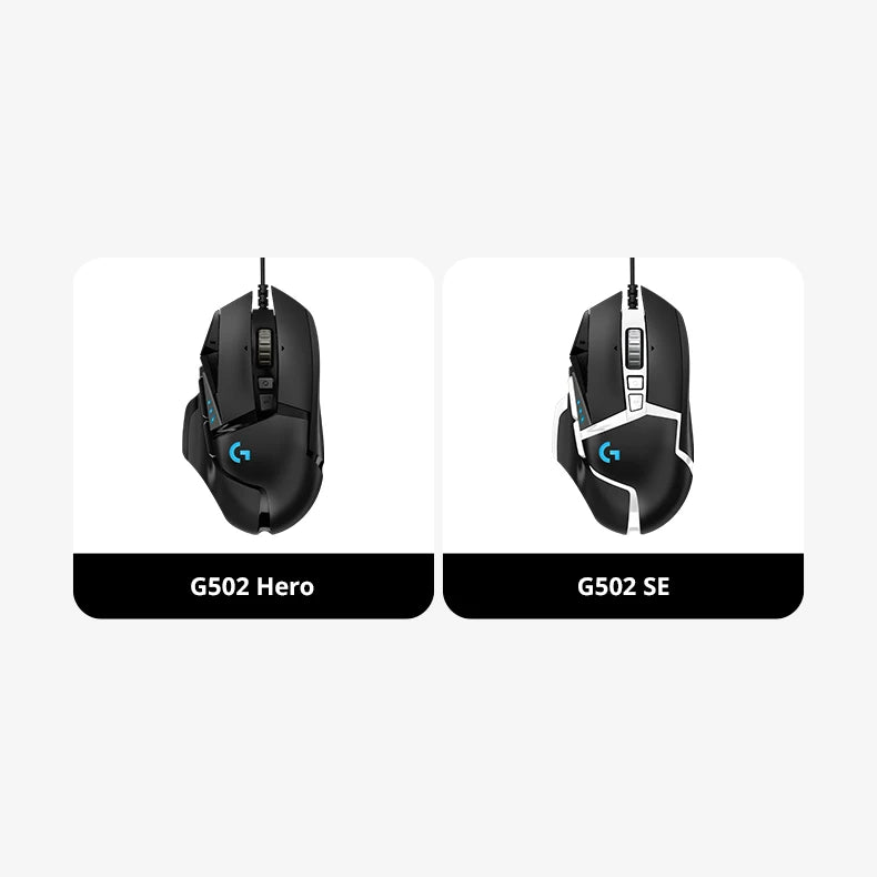 Original Logitech G502 HERO LIGHTSPEED Wired Gaming Mouse Wireless 2.4GHz HERO 25600DPI RGB Suitable For E-Sports Gamers Mouse
