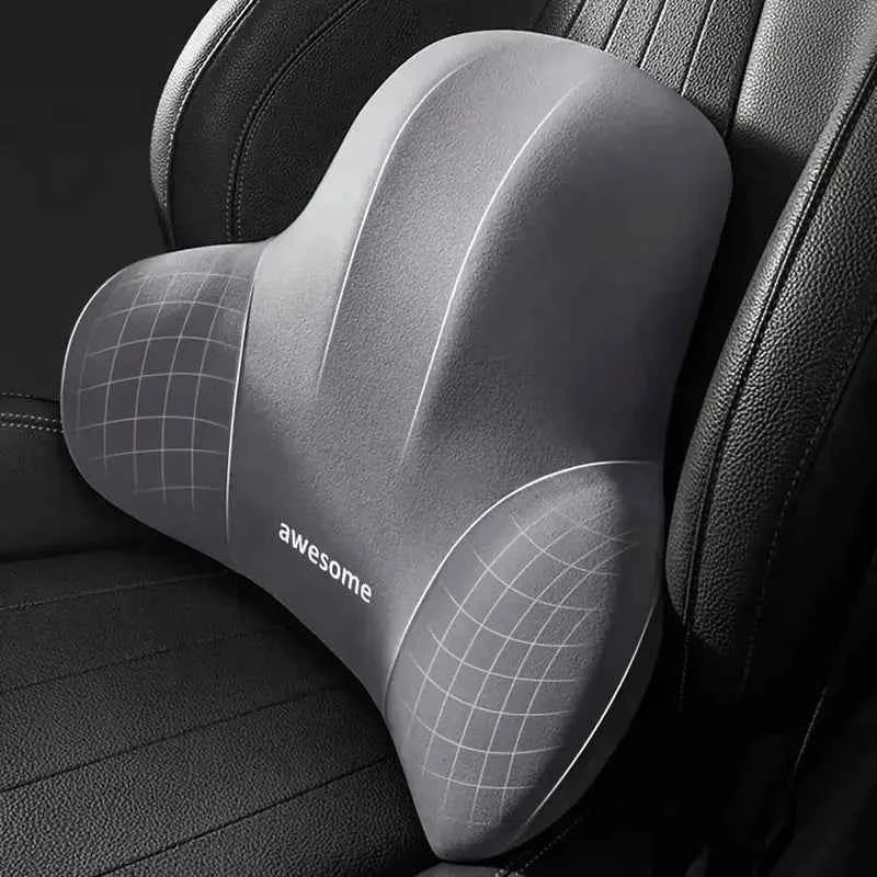 1pc Memory Foam Office Chair Cushion with Lumbar Support,for Back Pain,Washable Cover,Computer Desk Chair Pain System