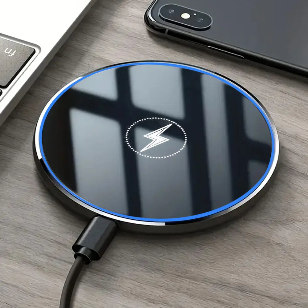 Universal Wireless Charger for Apple iPhone 17/16/15 pro Max Samsung Galaxy S22/S21 Huawei Xiaomi  Google Pixel - Compatible wireless chargers