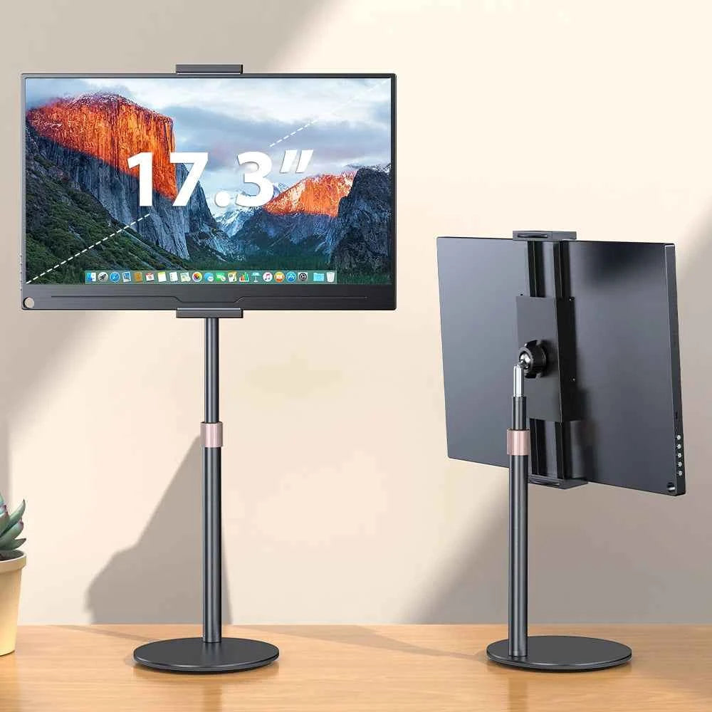 UPERFECT Portable Monitor Holder For 4.7-17.3 Inch Screen Vesa Phone Adjustable Laptop Gaming Bracket Expandable Desktop Stand