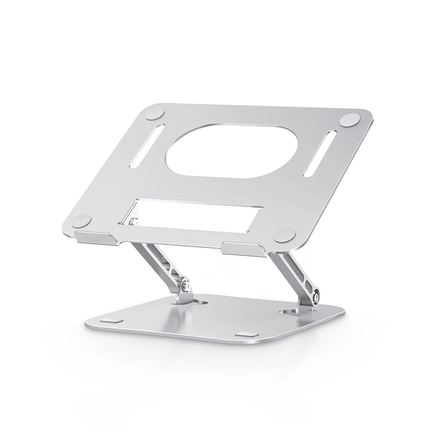 ST01 Portable 11–16-inch Adjustable Laptop Stand, Sturdy Aluminum, Desk Foldable Laptop Holder Notebook Tablet - WinSupport Tech