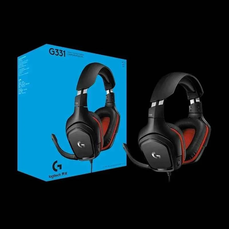 Logitech G331 Gaming Wired Headset Surround Sound Foldable Noise-Cancelling Microphone