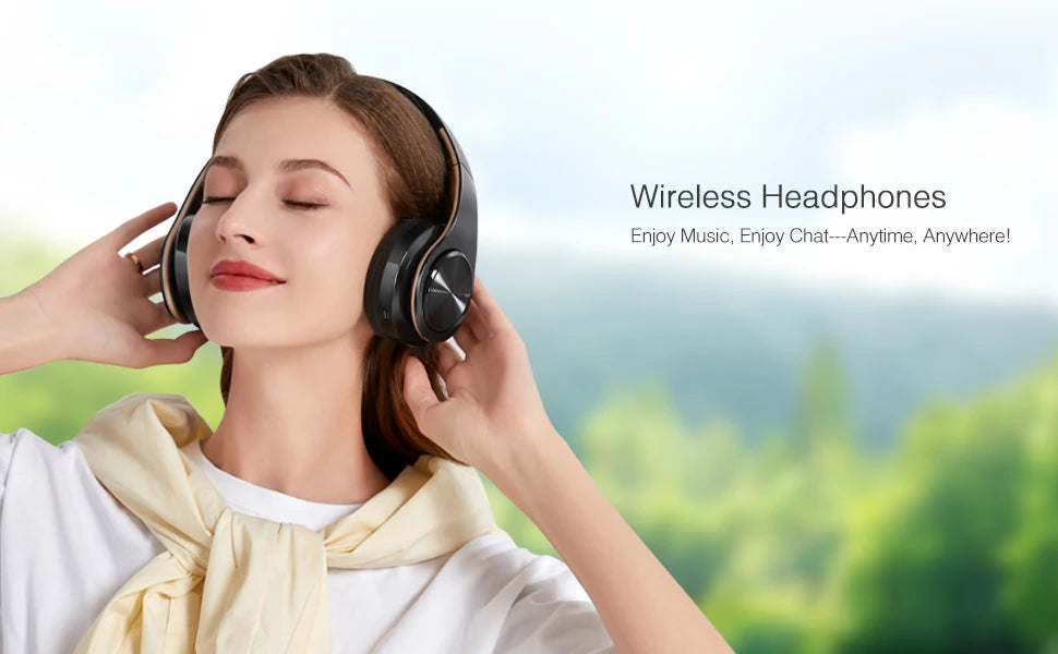 New Arrival Colors Wireless Bluetooth Headphone Stereo Headset Music Headset Over the Earphone with Mic for Iphone Sumsamg