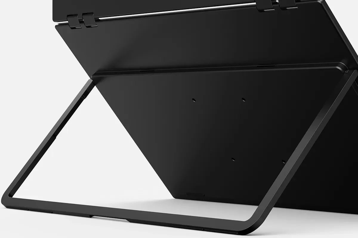 UPERFECT Delta Mega 23.8 Inch 100Hz Dual Screen Stacked Computer Monitor 1080P USB-C HDMI Gaming Laptop Extender Screen W/ VESA