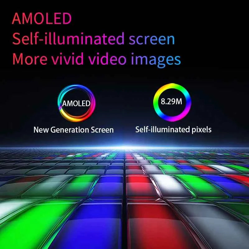 VCHANCE 13.3-Inch 60 Hz OLED Portable Monitor – 1ms, HDR600, DCI-P3, USB-C & HDMI