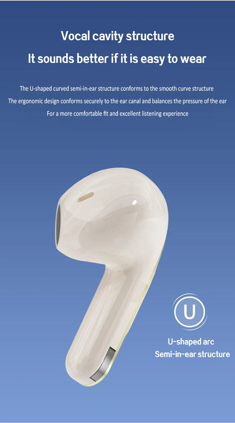 For xiaomi Lenovo Bluetooth Headphone Wireless Headset Quality HiFi Stereo Earphone ENC-calling Noise Reduction Earbuds