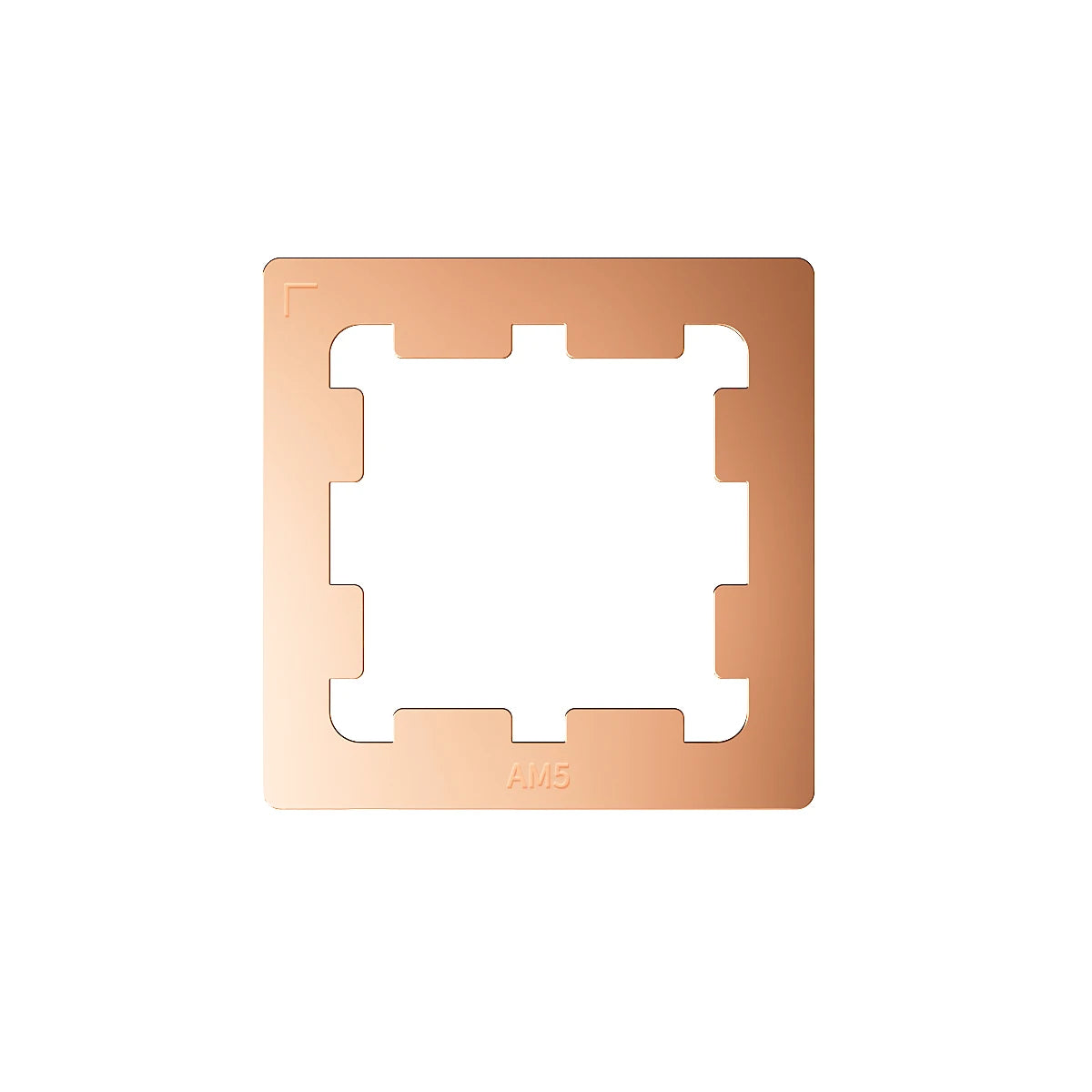 TEUCER AM5 CPU Anti-bending Bracket Bending Corrector Pure Copper Material Adapted to AMD 7950X 7900X 7700X 7600X