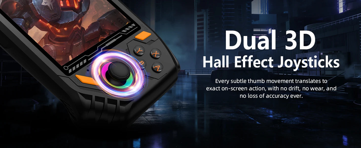 AISLPC RG52 MINI Handheld Game Console Dual System 2.4G WIFI 5.5