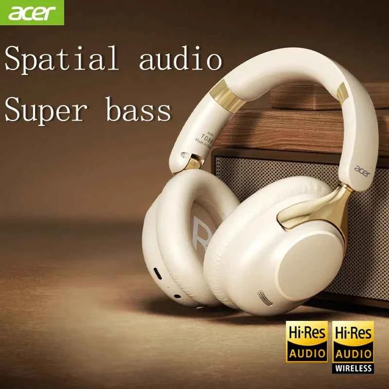 Acer ANC Wireless Bluetooth Headphones OHR524 360° Surround Sound Headsets Gamer Sports Earphones Noise Reduction with HD Mic