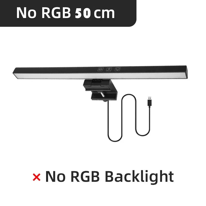 DBF LED Desk Lamp, Monitor Light Bar Straight/Curved with RGB Backlight - WinSupport Tech