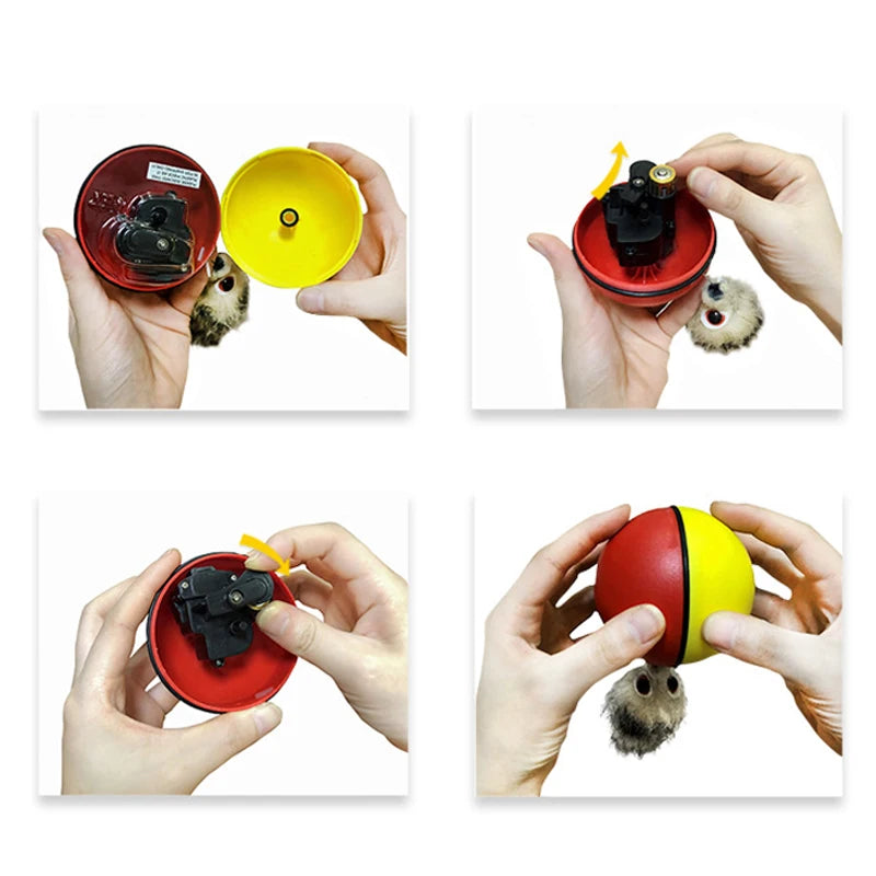 Beaver Mouse Electric Ball Toy Rolling Ball Jump Toys Moving In The Water Toys Pet Supplies