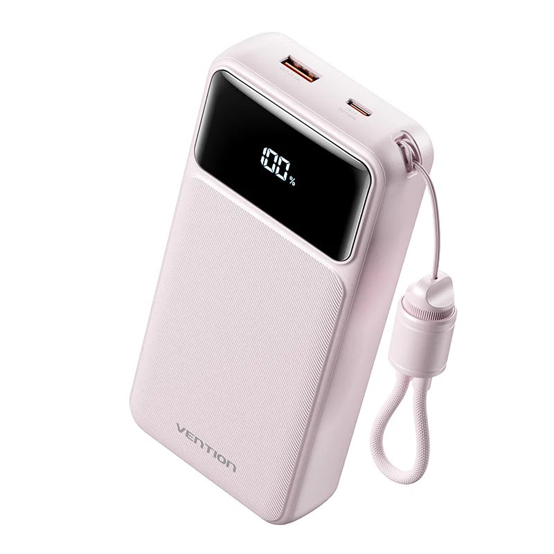 Vention CCC 20000mAh 22.5W Power Bank Portable Fast Charger for Xiaomi iPhone Samsung Spare Battery 3C Certified Powerbank
