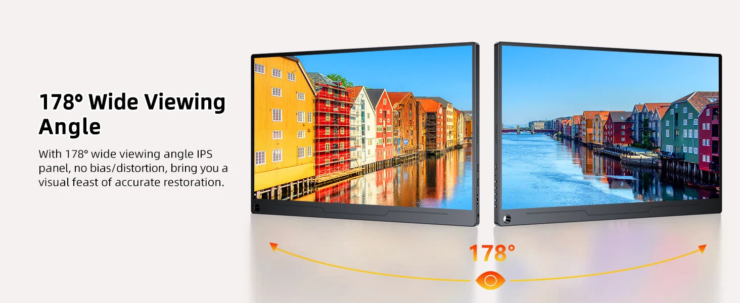 EVICIV Portable Monitor 15.6