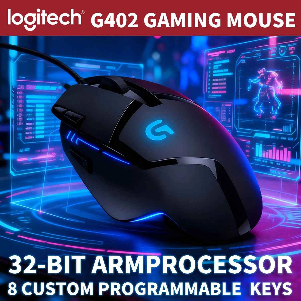 [Limited-time Discount] Logitech G402/M100R/G102 Gaming Mouse - The Perfect Time to Purchase!