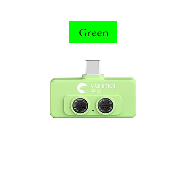 Wireless Lavalier Lapel Microphone For Oral Broadcasting and Vlogging AI Noise Reduction Plug and Play Mobile Phone Microphone
