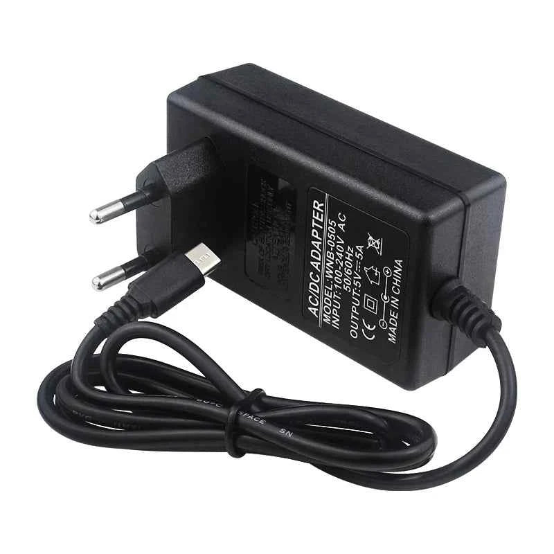 5V 5A Power Adapter for Orange Pi 5 Pro / Max / Ultra / Plus / 4A / RV2 USB Type-C Power Supply EU US UK Plug Raspberry Pi 5 4