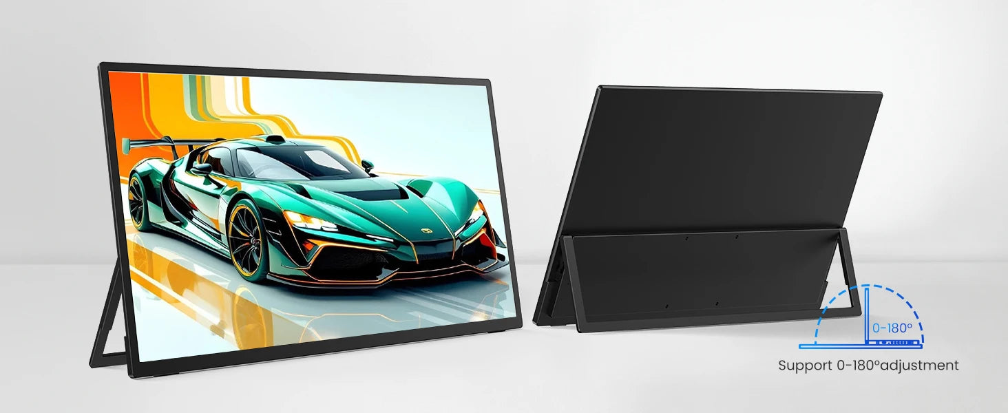 UPERFECT Touchscreen 18.5' 120Hz Portable Monitor 1080P 100% SRGB IPS External Touch Gaming Display for Desktop Laptop Mini PC