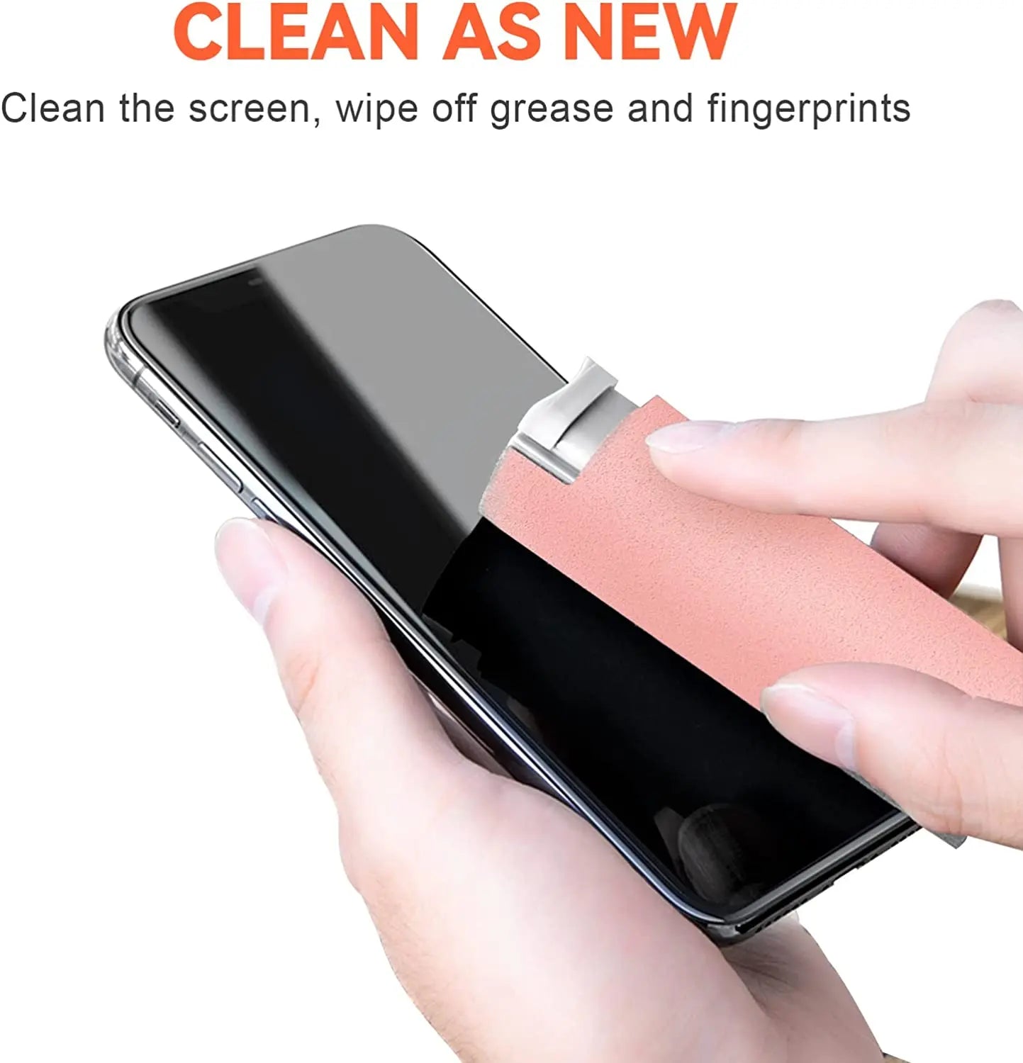 2In1 Mobile Phone Screen Cleaner Spray Bottle Set Computer PC Microfiber Cloth Wipe for iPhone iPad Macbook Screen Cleaning Tool