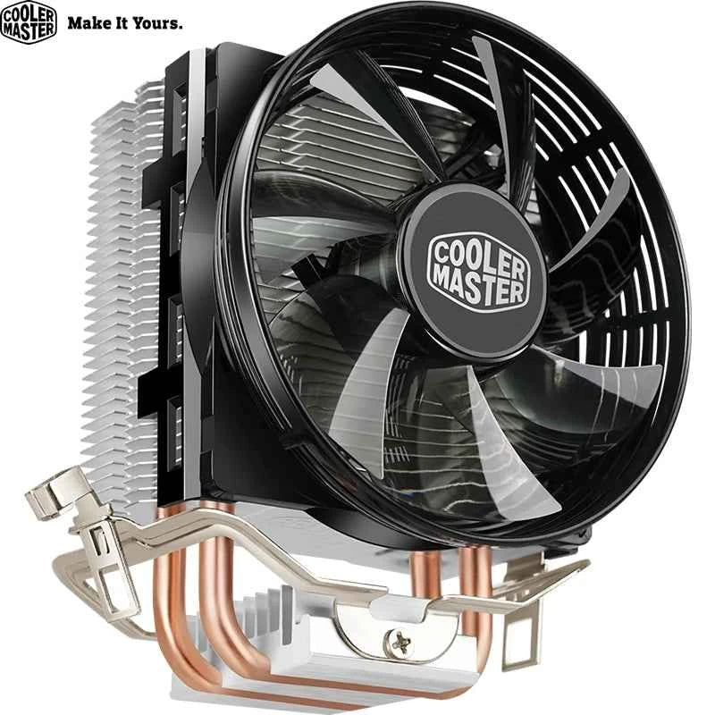 Cooler Master T20 CPU Cooler, 2 Heat Pipe CPU Processor Radiator for LGA 775/1150/1151/1155/1156/1200 AMD AM4