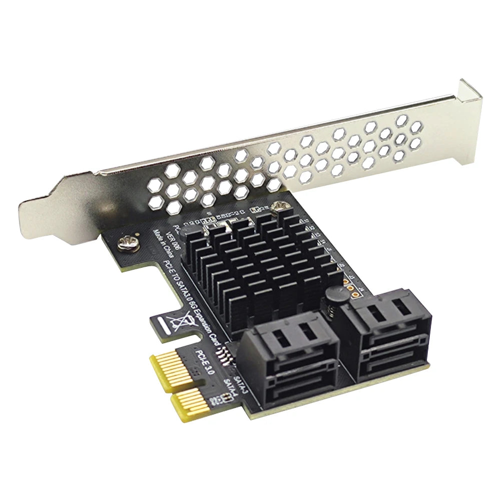 VAKIND PCIe Expansion Cards – 4 Port SATA III & USB 3.0