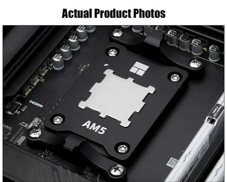 Thermalright AM5 SECURE FRAME V2 BLACK AMD AM5 ILM Bending Correct Frame ASF AM5 BLACK V2