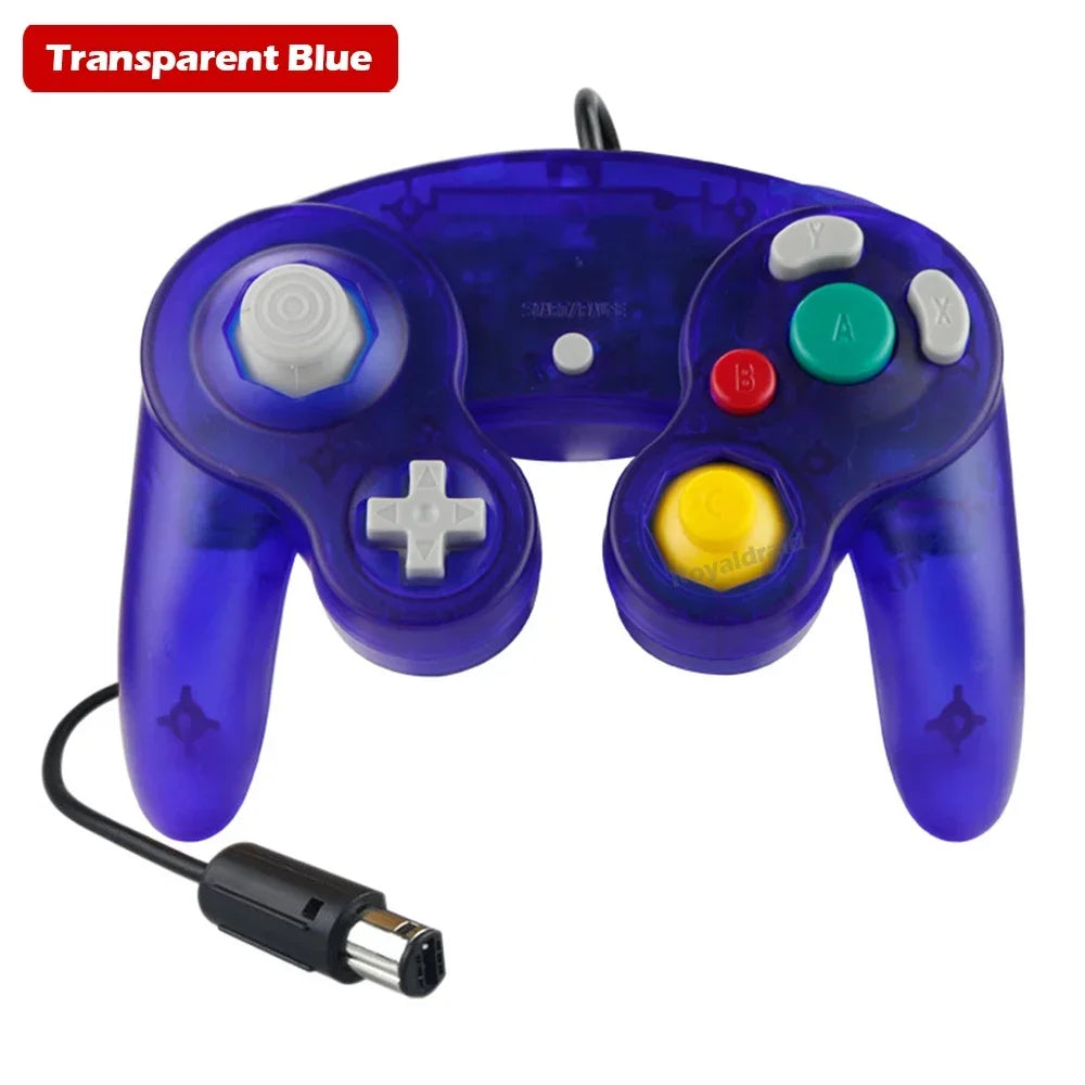Multi-Colors Wired Gamepad For NGC Console Joypad Controller For GameCube NGC Classic Joystick Retro Game Console Gamepad Access