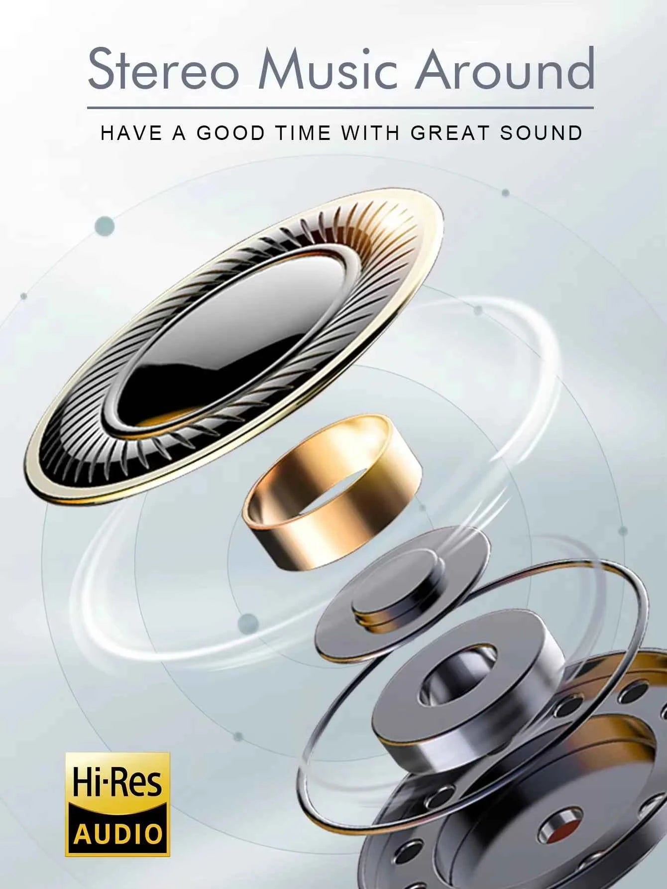 B36 Wireless Bluetooth 5.3 Over-Ear Headphones with ANC Noise Cancelling 8H Playtime Ergonomic Design HD Microphone Foldable